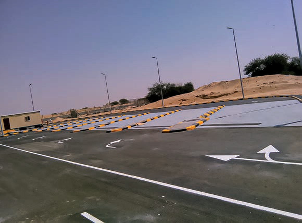 Road and kerb marking project